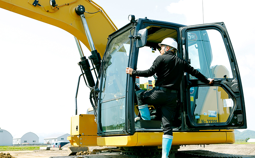 土木・舗装工事の様子