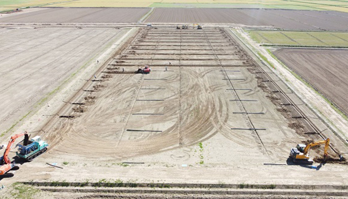 客土・地盤改良工事